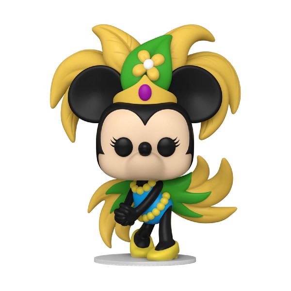 Funko Pop! Disney: Mickey and Friernds - Carnaval Minnie #1539 Vinyl Figure Funko Pop! Disney: Mickey and Friernds - Carnaval Minnie #1539 Vinyl Figure