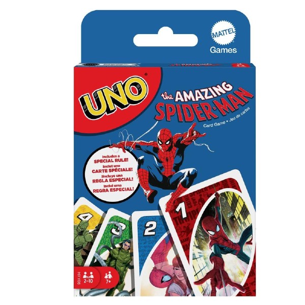 Mattel Uno:The Amazing Spiderman - Card Game (HXY08)