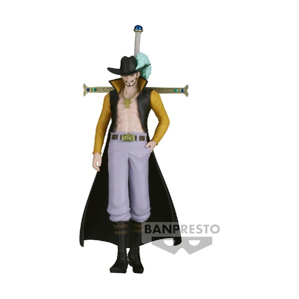 Banpresto The Shukko: One piece - Dracule Mihawk Statue (16cm)