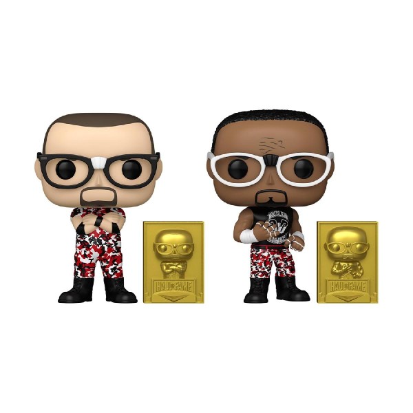 Funko Pop! 2-Pack & Buddy WWE: Hall of Fame - The Dudley Boyz: Bubba Ray & D-Von (Special Edition) Vinyl Figures Funko Pop! 2-Pack & Buddy WWE: Hall of Fame - The Dudley Boyz: Bubba Ray & D-Von (Special Edition) Vinyl Figures