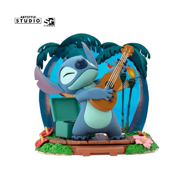 Abysse Disney: Stitch - Guitar Statue (10cm) (ABYFIG138) Abysse Disney: Stitch - Guitar Statue (10cm) (ABYFIG138)