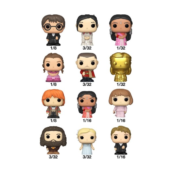 Funko Bitty Pop! Singles: Harry Potter Goblet of Fire (Blind Bag/Random) Vinyl Figures Funko Bitty Pop! Singles: Harry Potter Goblet of Fire (Blind Bag/Random) Vinyl Figures
