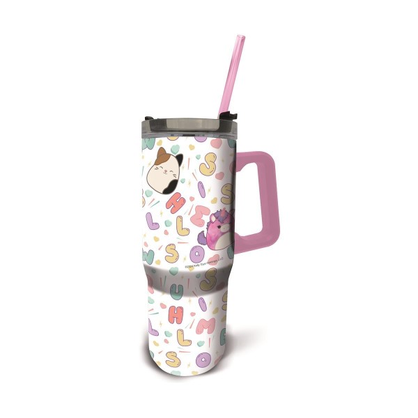 Stor: Squishmallows - Dw Insulated Stainless Steel Xl Rambler Mug (940ml) (75883) Stor: Squishmallows - Dw Insulated Stainless Steel Xl Rambler Mug (940ml) (75883)