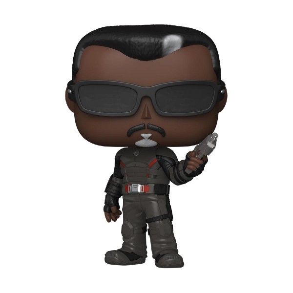 Funko Pop! Marvel: Deadpool & Wolverine - Blade #1495 Bobble-Head Vinyl Figure Funko Pop! Marvel: Deadpool & Wolverine - Blade #1495 Bobble-Head Vinyl Figure