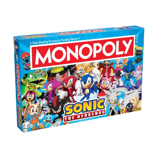Winning Moves Monopoly: Sonic The Hedgehog Board Game (English Language) (WM04624-EN1) Winning Moves Monopoly: Sonic The Hedgehog Board Game (English Language) (WM04624-EN1)