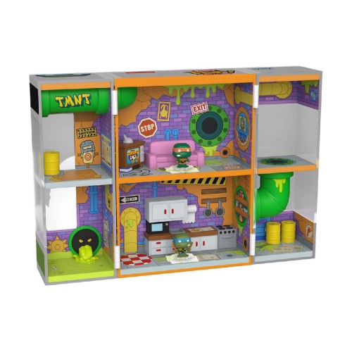 Funko Bitty Pop! Box: Teenage Mutant Ninja Turtles - Sewer Lair Vinyl Figures