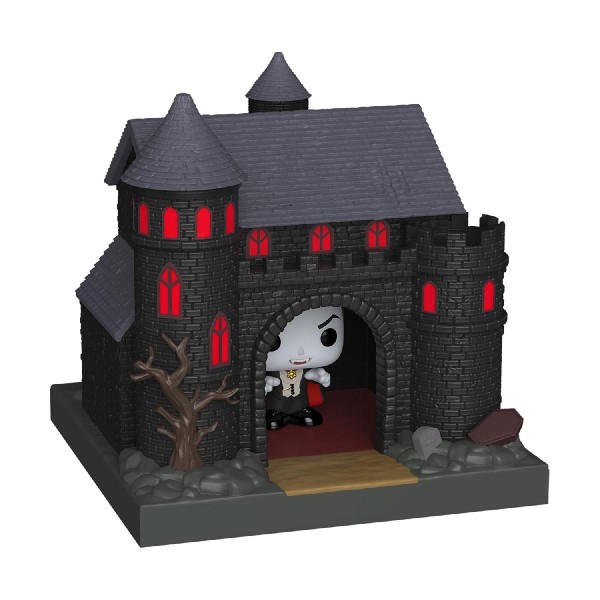 Funko Bitty Pop! Towns: Universal Monsters - Dracula and Castle Vinyl Figures Funko Bitty Pop! Towns: Universal Monsters - Dracula and Castle Vinyl Figures