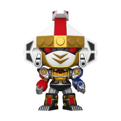 Funko Pop! Super: Mighty Morphin Power Rangers The Movie - Ninja Megazord (Metallic) #1783 Vinyl Figure (6