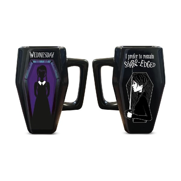 Pyramid: Wednesday - Coffin Shaped Mug (SCMG27883) Pyramid: Wednesday - Coffin Shaped Mug (SCMG27883)