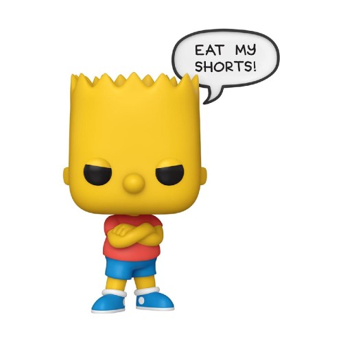 Funko Pop! Television: The Simpsons - Bart (Eat My Shorts) #1742 Vinyl Figure
