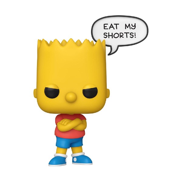 Funko Pop! Television: The Simpsons - Bart (Eat My Shorts) #1742 Vinyl Figure Funko Pop! Television: The Simpsons - Bart (Eat My Shorts) #1742 Vinyl Figure