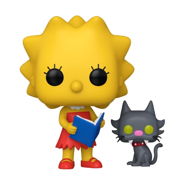 Funko Pop! Television: The Simpsons - Lisa with Snowball II #1740 Vinyl Figure Funko Pop! Television: The Simpsons - Lisa with Snowball II #1740 Vinyl Figure