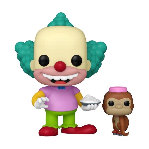 Funko Pop! Television: The Simpsons - Krusty with Mr.Teeny #1741 Vinyl Figures Funko Pop! Television: The Simpsons - Krusty with Mr.Teeny #1741 Vinyl Figures