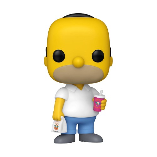 Funko Pop! Television: The Simpsons - Homer (Krusty Burger) #1737 Vinyl Figure