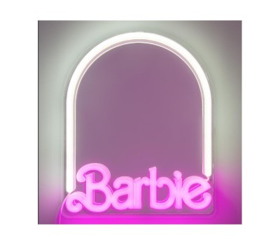Paladone: Barbie - Wall Mountable LED Neon Mirror (PP14619BRVN)