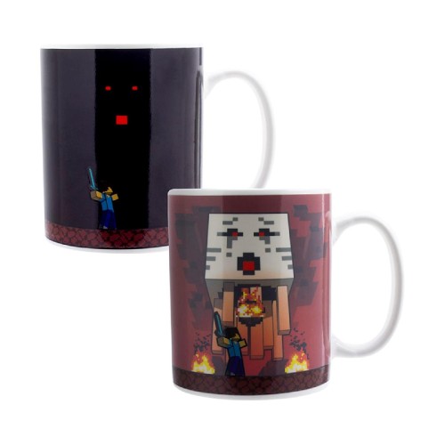 Paladone: Minecraft - Nether Heat Change Mug (PP10590MCF) Paladone: Minecraft - Nether Heat Change Mug (PP10590MCF)