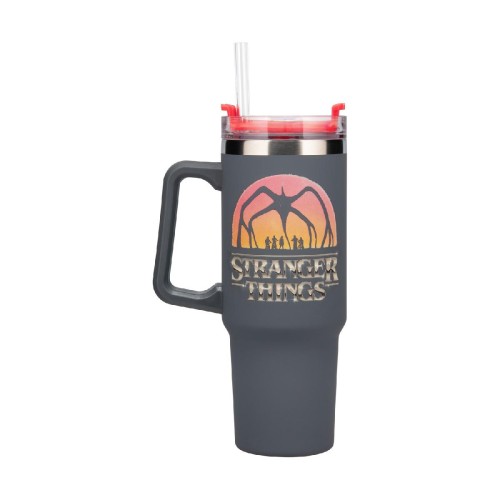 Paladone: Stranger Things 5 - 900ml Insulated Cup And Straw (PP14605ST)