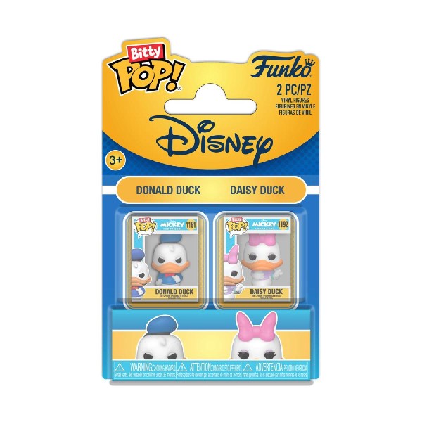 Funko Bitty Pop! 2-pack: Disney - Donald & Daisy Vinyl Figures Funko Bitty Pop! 2-pack: Disney - Donald & Daisy Vinyl Figures