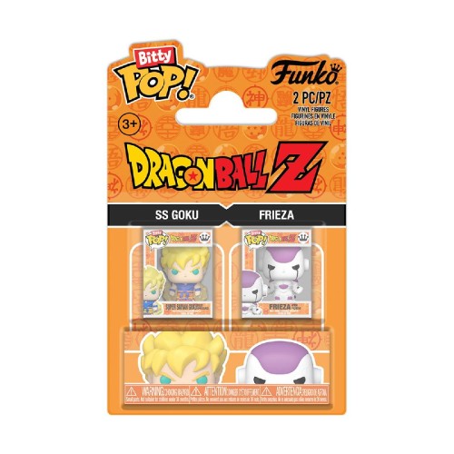 Funko Bitty Pop! 2-Pack: Dragon Ball Z - SS Goku & Frieza Vinyl Figures