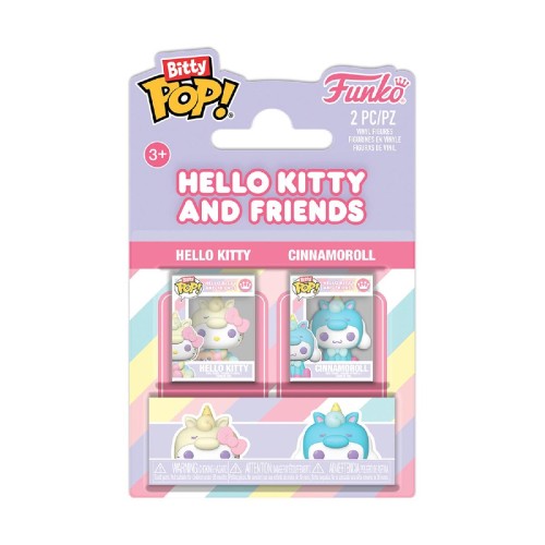 Funko Bitty Pop! 2-Pack: Hello Kitty & Friends - Hello Kitty & Cinnamoroll Vinyl Figures