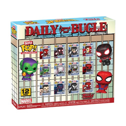 Funko Bitty Pop! Collector Pack! Marvel: Spider-Man - Daily Bugle 12 Pack (Special Edition) Vinyl Figures