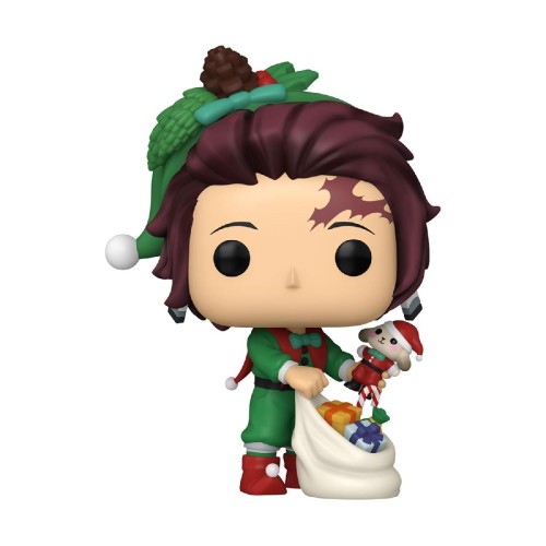 Funko Pop! Plus: Demon Slayer - Tanjiro Kamado (Holiday) #2032 Vinyl Figure Funko Pop! Plus: Demon Slayer - Tanjiro Kamado (Holiday) #2032 Vinyl Figure
