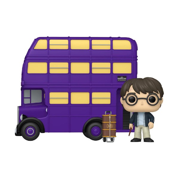 Funko Pop! Ride Super Deluxe: Harry Potter - Harry Potter with Knight Bus #139 Vinyl Figure Funko Pop! Ride Super Deluxe: Harry Potter - Harry Potter with Knight Bus #139 Vinyl Figure