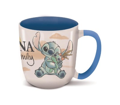 Stor: Stitch & Angel Ohana Dnls - Young Adult Ceramic Elite Mug In Gift Box (385ml) (94722)