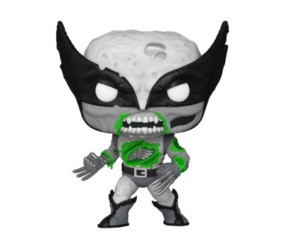 Funko Pop! Marvel: Zombies - Wolverine (B&W) (Glows in The Dark) (Special Edition) #662 Vinyl Figure