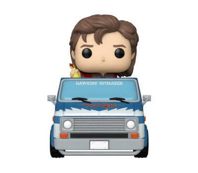Funko Pop! Rides Deluxe: Stranger Things - Steve with Squawk Van #138 Vinyl Figure