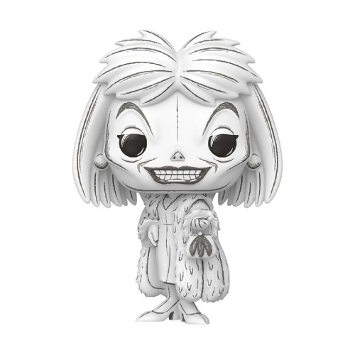 Funko Pop! Disney: 101 Dalmatians (Sketched) - Cruella De Vil #1647 Vinyl Figure Funko Pop! Disney: 101 Dalmatians (Sketched) - Cruella De Vil #1647 Vinyl Figure