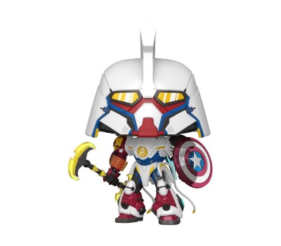 Funko Pop! Super: Marvel What If...? - Avenger Mech #1570 Bobble-Head Vinyl Figure (6