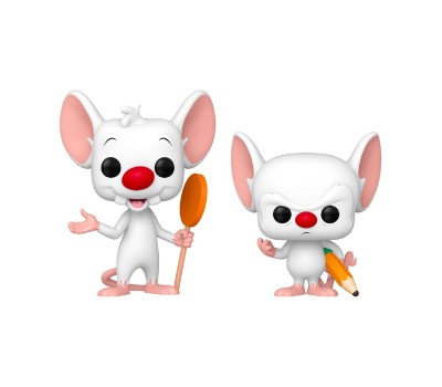 Funko Pop! 2-Pack Animation: Pinky & The Brain Vinyl Figures