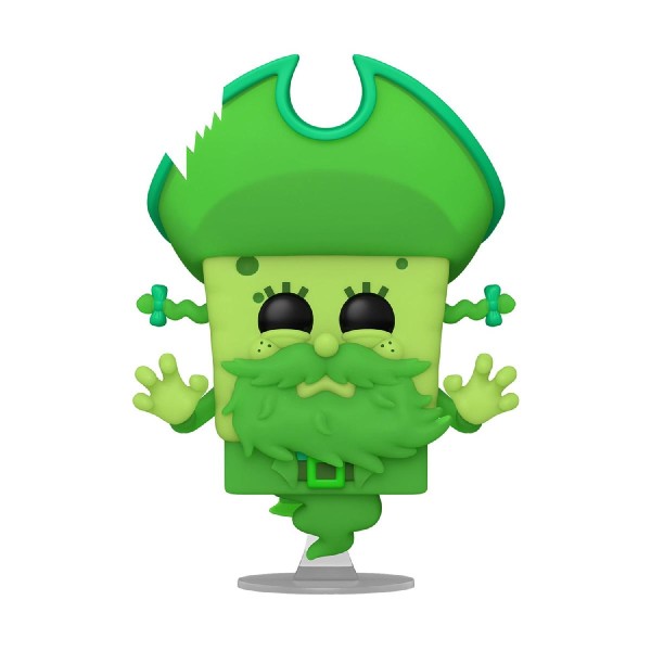 Funko Pop! Movies: The SpongeBob Movie: Search for SquarePants - SpongeBob as The Flying Dutchman (Glows in The Dark) #1943 Vinyl Figure