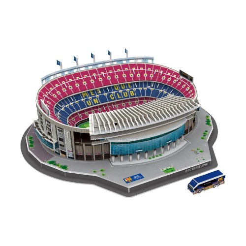 Banbo Toys: Fc Barcelona - Spotify Camp Nou 3D Stadium Puzzle (16522)(Fcb) (16522)
