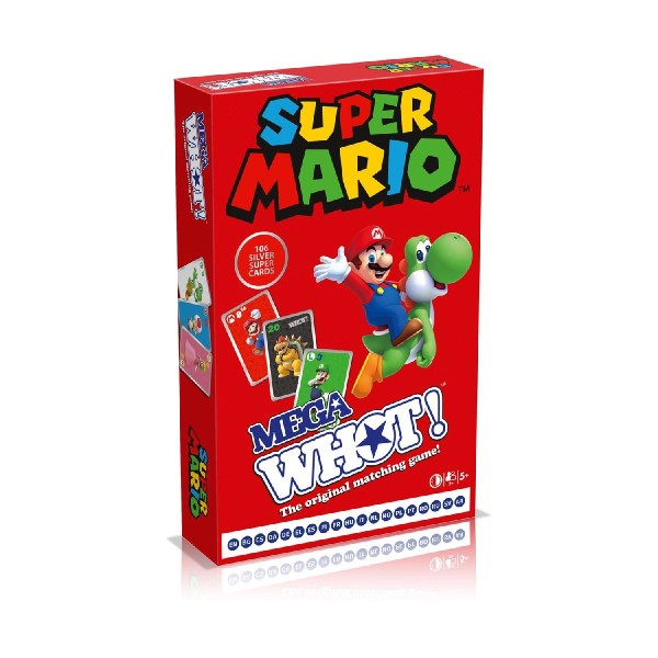 Winning Moves: Mega Whot - Super Mario (English Language) (WM04006-ML1-6) Winning Moves: Mega Whot - Super Mario (English Language) (WM04006-ML1-6)