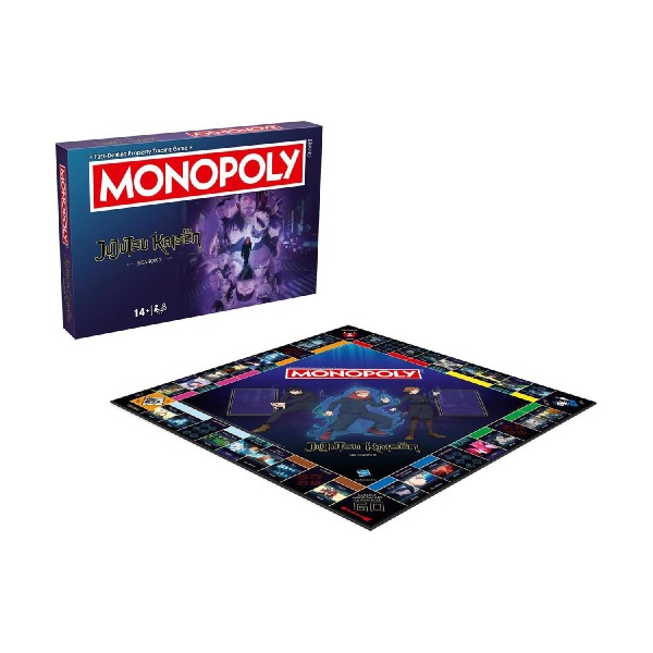 Winning Moves: Monopoly - Jujutsu Kaisen (English Language) (WM04688-EN1-6) Winning Moves: Monopoly - Jujutsu Kaisen (English Language) (WM04688-EN1-6)