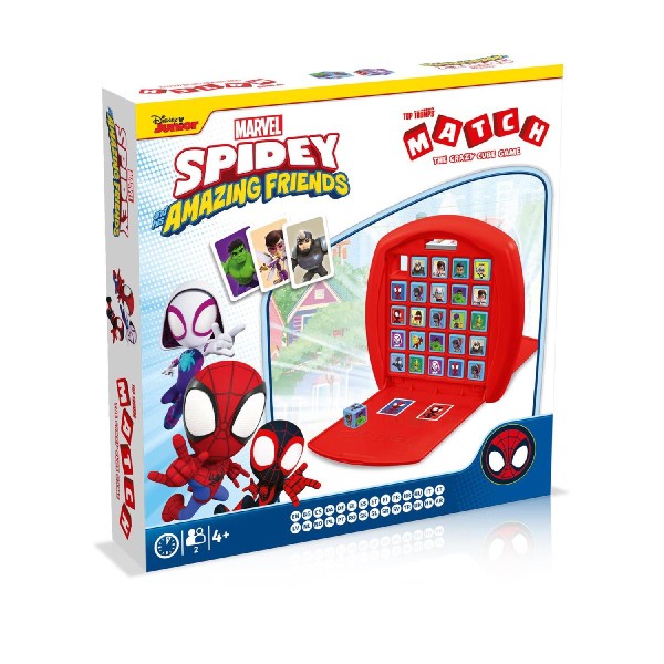 Winning Moves Top Trumps Match: Marvel - Spidey & His Amazing Friends Τhe Crazy Cube Game (English Language) (WM04798-ML1-6) Winning Moves Top Trumps Match: Marvel - Spidey & His Amazing Friends Τhe Crazy Cube Game (English Language) (WM04798-ML1-6)