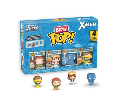 Funko Bitty Pop! 4-Pack: X-Men - Phoenix, Angel, Iceman, Cyclops Vinyl Figures