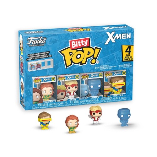 Funko Bitty Pop! 4-Pack: X-Men - Phoenix, Angel, Iceman, Cyclops Vinyl Figures