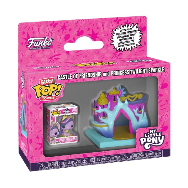 Funko Bitty Pop! Towns: My Little Pony - Castle of Friendship And Princess Twilight Sparkle Vinyl Figure