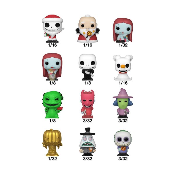 Funko Bitty Pop! Singles: The Night Before Christmas (Blind Bag/Random) Mini Vinyl Figures Funko Bitty Pop! Singles: The Night Before Christmas (Blind Bag/Random) Mini Vinyl Figures