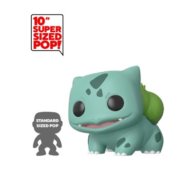 Funko Pop! Jumbo: Pokemon - Bulbasaur Vinyl Figure (10