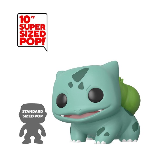 Funko Pop! Jumbo: Pokemon - Bulbasaur Vinyl Figure (10
