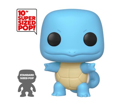 Funko Pop! Jumbo: Pokemon - Squirtle Vinyl Figure (10