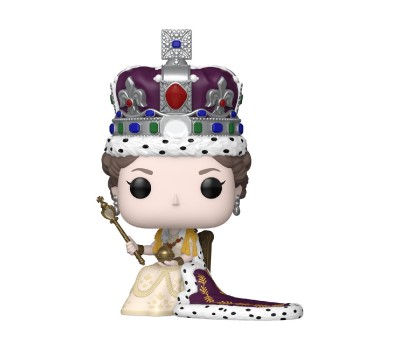 Funko Pop! Premium Royals: Queen Elizabeth II (Coronation) #07 Vinyl Figure