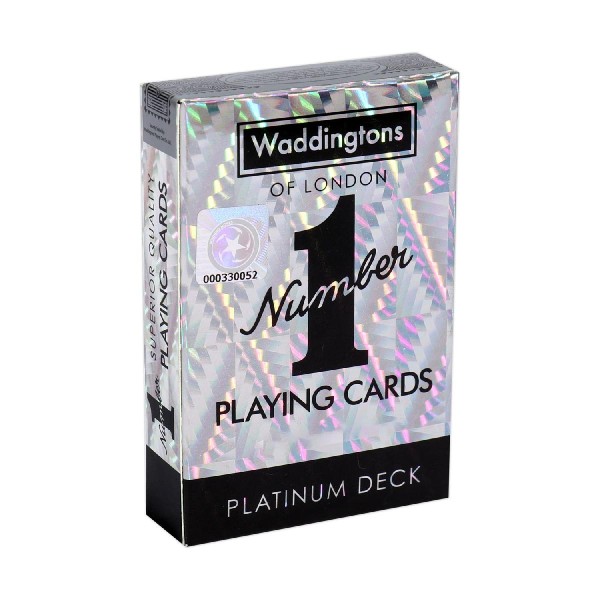 Winning Moves: Waddingtons No.1 - Platinum Playing Cards (35521) Winning Moves: Waddingtons No.1 - Platinum Playing Cards (35521)