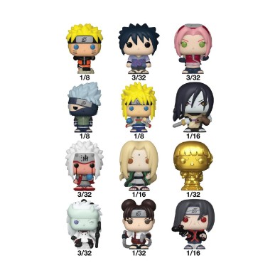 Funko Bitty Pop! Singles: Naruto Shippuden (Blind Bag/Random) Vinyl Figure