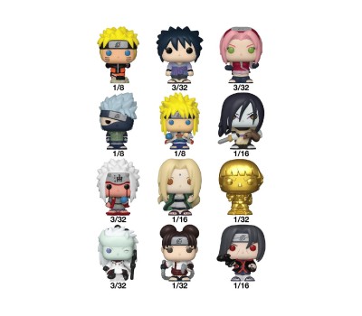 Funko Bitty Pop! Singles: Naruto Shippuden (Blind Bag/Random) Vinyl Figure