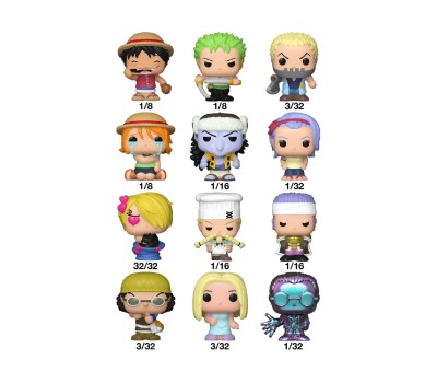 Funko Bitty Pop! Singles: One Piece (Blind Bag/Random)  Vinyl Figure